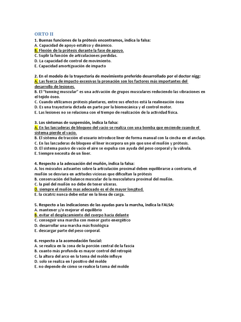 Funciones y Evaluación de Prótesis y Órtesis | PDF | Tobillo | Pie