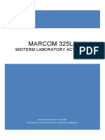 MARCOM 325L6: Midterm Laboratory Activities