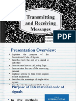 GROUP 3 Transmitting and Receiving Messages Information