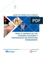 GPC Lesiones Pulpares y Periapicales - Version Corta