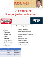 Identification of Noun, Adjective, Verb, Adverb 2 For PDF