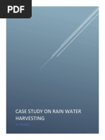 Case Study On Rain Water Harvesting in Nepal