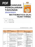 RPT Math DLP Year 3 2022-2023 by Rozayus Academy