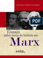 Ensaio Sobre Teoria da Historia Em Marx - Jean Paulo Pereira de Menezes