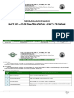 Fls Mjpe 305 Coordinated School Health Program