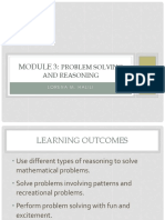 Chapter3 Problem Solving Reasoning