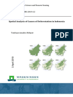 Spatial Analysis of Causes of Deforestation in In-Groen Kennisnet 504239