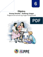 Filipino6 q1 Melc6 Pagsunod-Sunodngmgapangyayari v1