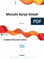 Bahasa Indonesia NAS01 Sesi 12 - Menulis Karya Ilmiah