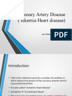 Coronary Artery Disease (Iskemia Heart Disease) : Apt. Helmina Wati, M.SC