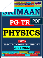 PGTRB Physics - Unit 5 Study Maetrials - English Medium PDF Download