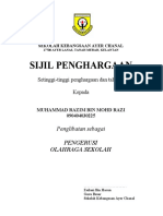 Sijil Penghargaan Murid