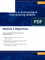 ML3 Evaluating Models