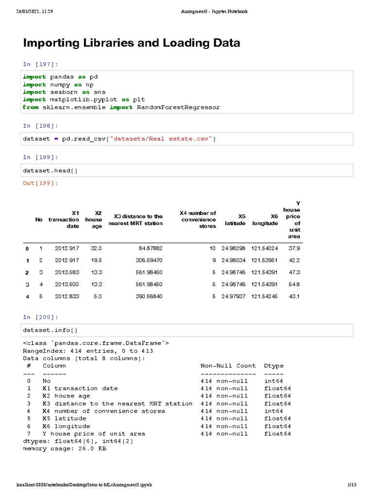 Importing Libraries and Loading Data: Import As Import As Import As ...
