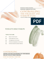 Nursing Administration Report Control