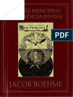 Resumo Tres Principios Da Essencia Divina Os Jacob Boehme