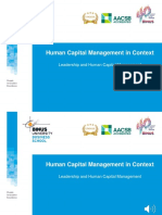 Human Capital Management Strategies