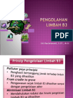 Pertemuan 15. Pengolahan Limbah B3