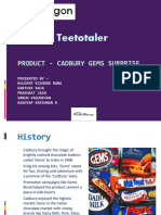Teetotaler: Product - Cadbury Gems Surprise