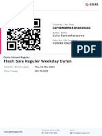 (Venue Ticket) Flash Sale Reguler Weekday Dufan - Dunia Fantasi Regular - V29740-05237F1-850