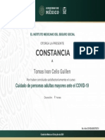 Constancia - Cuidado de Personas Adultas Mayores Ante El COVID-19