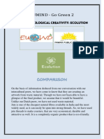 gr 6 ecological creativity comparison and reflection