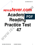 Ieltsfever Academic Reading Practcie Test 47 PDF