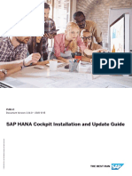 SAP HANA Cockpit Installation Guide en