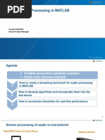 Audio Signal Processing in Matlab