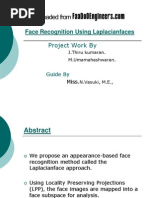 Face Recognition Using Laplacian Faces