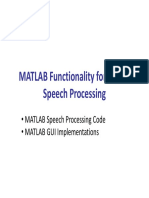 Matlab Speech 2011