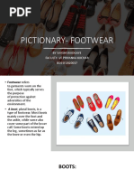 Pictionary-Footwear: by Sakshi Wadgaye Faculty - VF Priyanka Kochar BDESF2020037