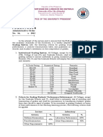 PLM Administrative Order on New University Grading System