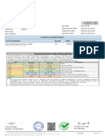 Clinical Biochemistry Units Result Test Description: Biological Reference Ranges