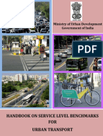 Handbook On Service Level Benchmarks For Urban Transport