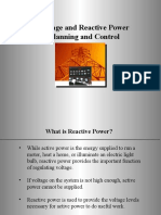 Voltage and Reactive Power Planning and Control