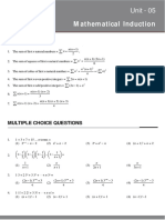 Mathematical Induction: Unit - 05