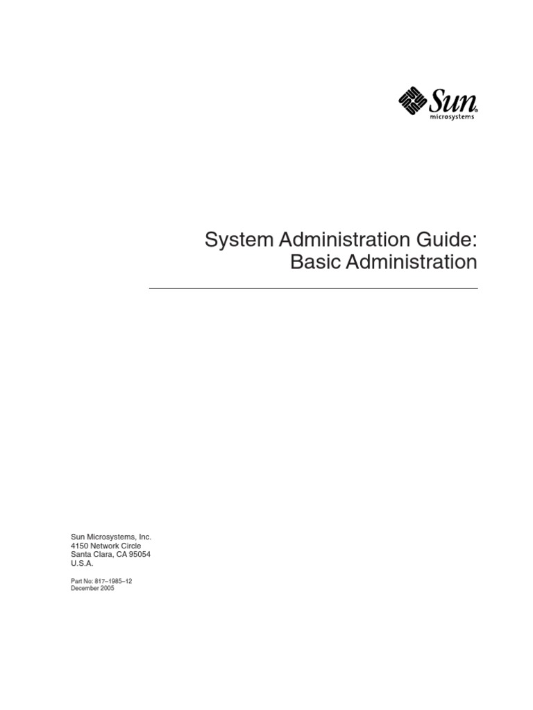 System Administration Guide: Basic Administration | PDF