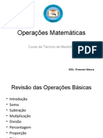 Operações Matemáticas Geral