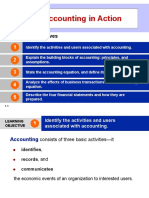 Accounting in Action: Learning Objectives