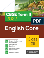 Arihant Class 12 Term 2 English Core 2022 @cbsebookshub