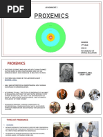 Proxemics: Assignment 2