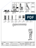 Schedule of Doors and Windows: D2 D1 D3 D4