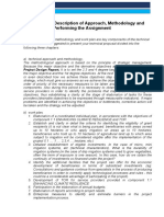 Form TECH 4: Description of Approach, Methodology and Work Plan For Performing The Assignment