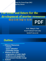 The Trend and Future For The Development of Marine Resources