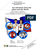 FINAL COPY SHS 21st Century Literature Q1 M2