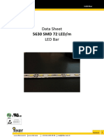 5630 SMD 72 LED/m: Data Sheet Led Bar