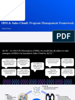 Program Management Framework - Key Features