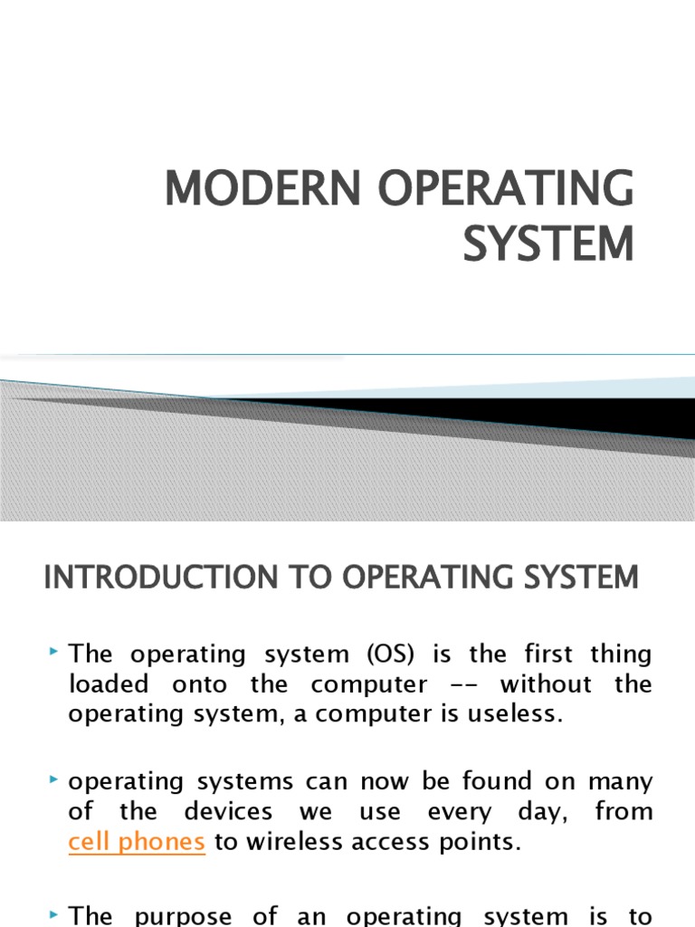 Modern Operating System | PDF | Operating System | Computer Program