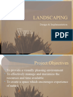 Landscaping: Design & Implementation